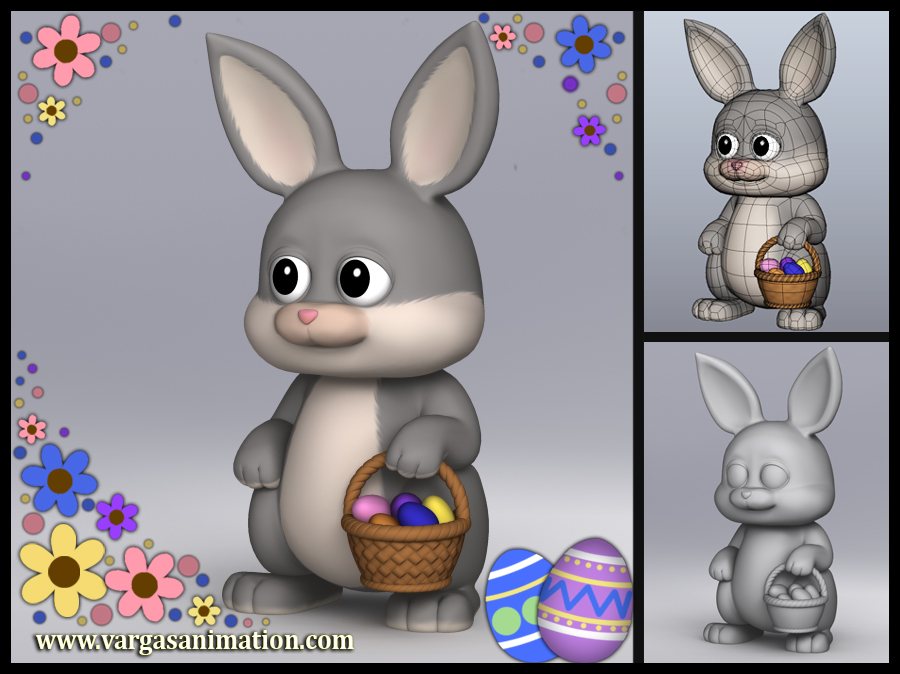 Vargas Animation - 3D Bunny